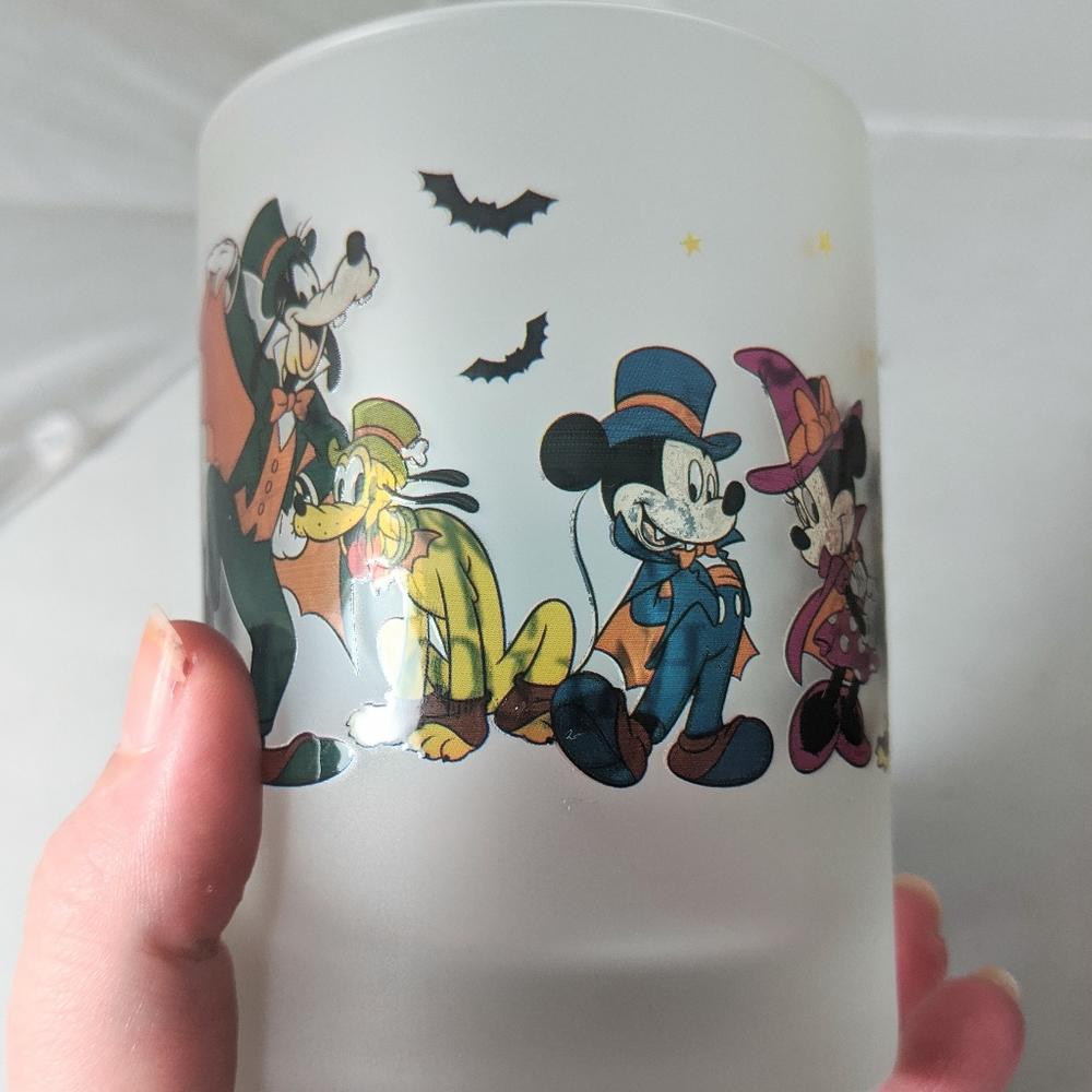 Disney Culver Mickey Minnie Halloween GLASS - Picture 7 of 9